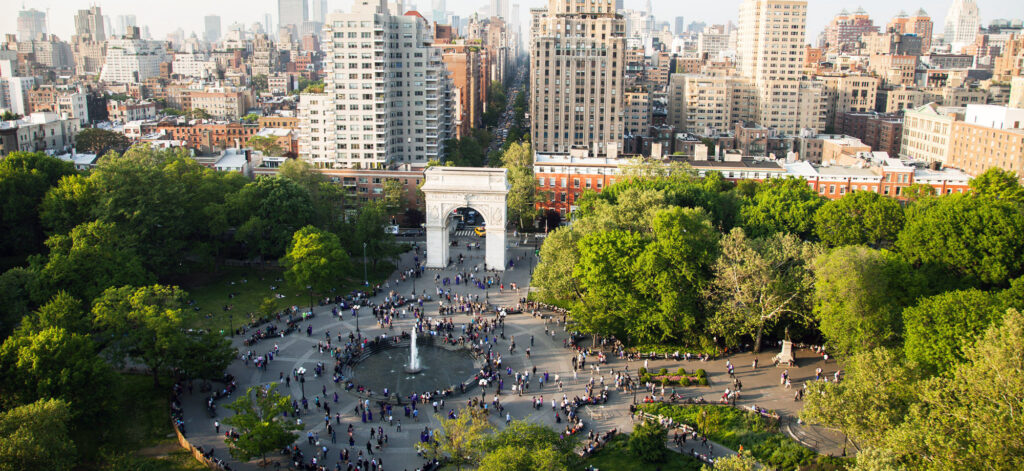Washington Square Arch and Park Washington Square Arch and Park